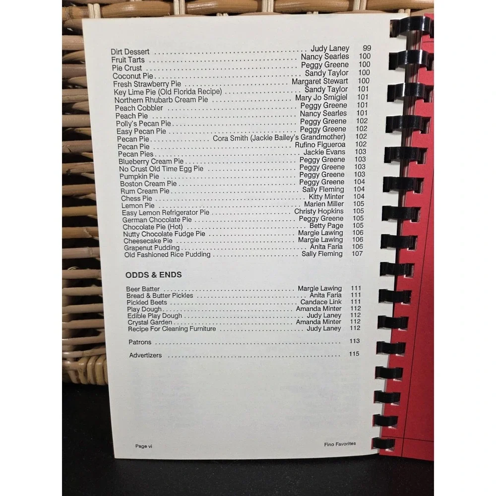 Fino Favorites Spiral Cookbook Piedmont‎ Paso Fino Horse Assn First Printing '89